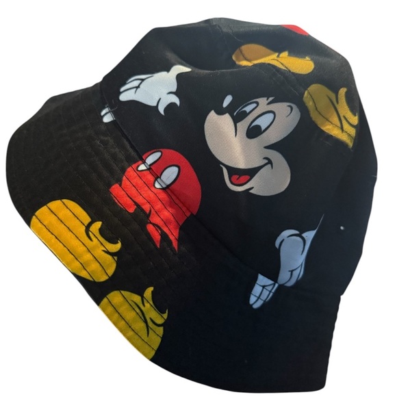 Mickey Mouse Black Bucket Hat - Picture 2 of 2